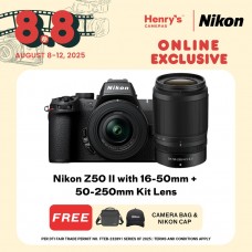 Nikon Z50 II with 16-50mm + 50-250mm Kit Lens
