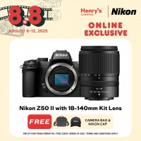 Nikon Z50 II with 18-140mm Kit Lens