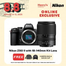 Nikon Z50 II with 18-140mm Kit Lens
