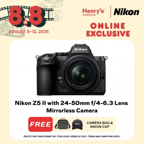 Nikon Z5 II with 24-50mm f/4-6.3 Lens Mirrorless Camera