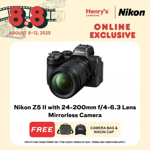 Nikon Z5 II with 24-200mm f/4-6.3 Lens Mirrorless Camera
