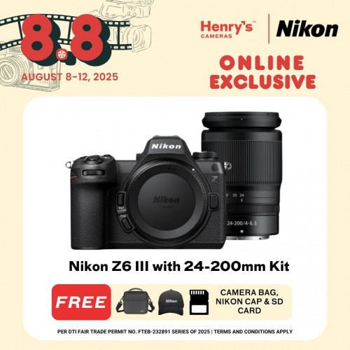 Nikon Z6 III with 24-200mm Kit