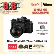 Nikon ZF with 24-70mm F4 Black Kit