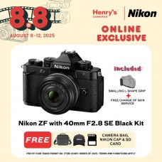 Nikon ZF with 40mm F2.8 SE Black Kit