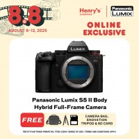 Panasonic Lumix S5 II Body Hybrid Full-Frame Camera