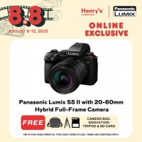 Panasonic Lumix S5 II with 20-60mm Hybrid Full-Frame Camera