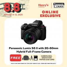 Panasonic Lumix S5 II with 20-60mm Hybrid Full-Frame Camera