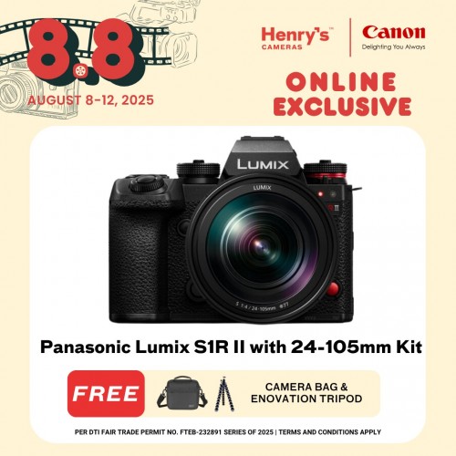 Panasonic Lumix S1R II with 24-105mm Kit