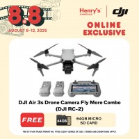 DJI Air 3s Drone Camera Fly More Combo (DJI RC-2)