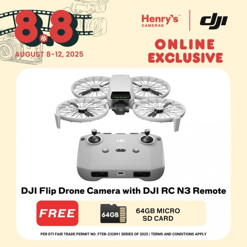 DJI Flip Drone Camera with DJI RC N3 Remote