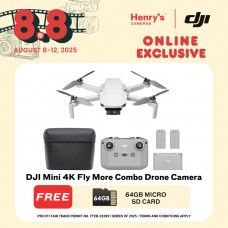 DJI Mini 4K Fly More Combo Drone Camera