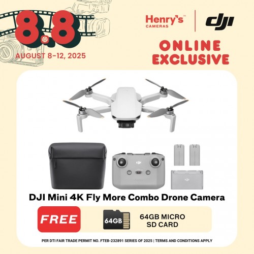 DJI Mini 4K Fly More Combo Drone Camera