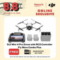 DJI Mini 4 Pro Drone with RC2 Controller Fly More Combo Plus