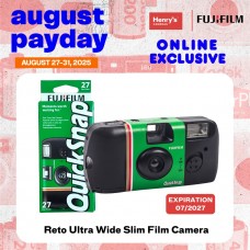 Fujifilm QuickSnap Superia XTRA400 Quick Snap Flash Disposable 35mm Film Camera