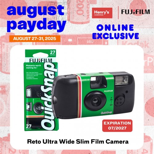 Fujifilm QuickSnap Superia XTRA400 Quick Snap Flash Disposable 35mm Film Camera