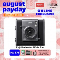 Fujifilm Instax Wide Evo Hybrid Instant Film Camera
