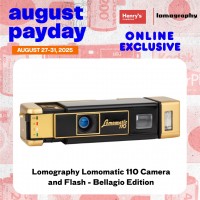 Lomography Lomomatic 110 Camera and Flash - Bellagio Edition