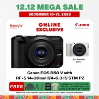 Canon EOS R50 V with RF-S 14-30mm f/4-6.3 IS STM PZ Canon EOS R50 V with RF-S 14-30mm f/4-6.3 IS STM PZ