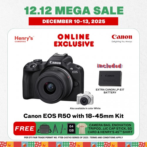 Canon EOS R50 with 18-45mm Kit