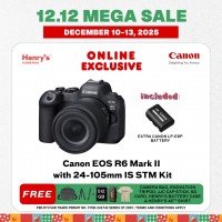 Canon EOS R6 Mark II with 24-105mm IS STM Kit Canon EOS R6 Mark II with 24-105mm IS STM Kit