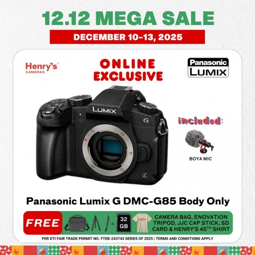 Panasonic Lumix G DMC-G85 Body Only