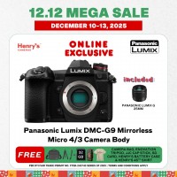 Panasonic Lumix DMC-G9 Mirrorless Micro 4/3 Camera Body