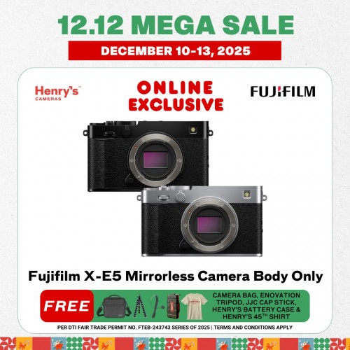 Fujifilm X-E5 Mirrorless Camera Body Only Fujifilm X-E5 Mirrorless Camera Body Only