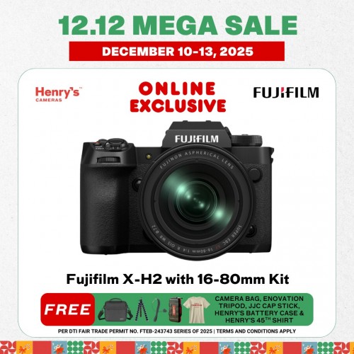 Fujifilm X-H2 with 16-80mm Kit