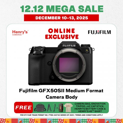 Fujifilm GFX50SII Medium Format Camera Body