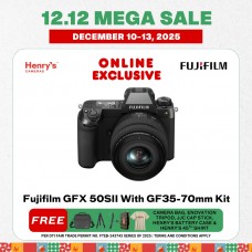 Fujifilm GFX 50SII With GF35-70mm Kit Fujifilm GFX 50SII With GF35-70mm Kit