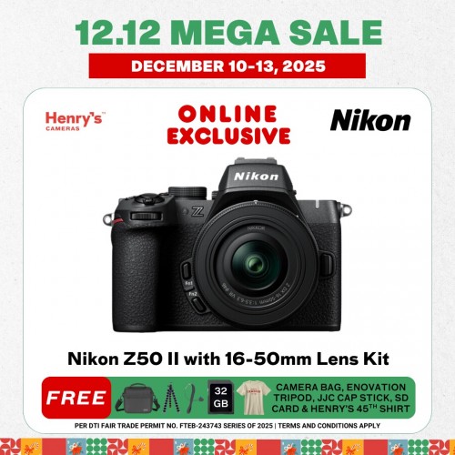 Nikon Z50 II with 16-50mm Lens Kit