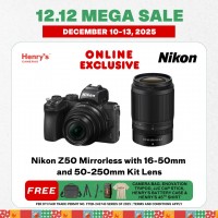 Nikon Z50 Mirrorless with 16-50mm and 50-250mm Kit Lens Nikon Z50 Mirrorless with 16-50mm and 50-250mm Kit Lens