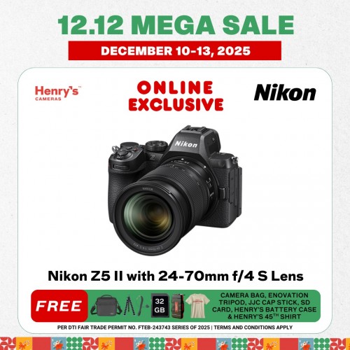 Nikon Z5 II with 24-70mm f/4 S Lens Mirrorless Camera Nikon Z5 II with 24-70mm f/4 S Lens Mirrorless Camera