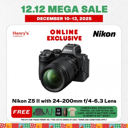 Nikon Z5 II with 24-200mm f/4-6.3 Lens Mirrorless Camera Nikon Z5 II with 24-200mm f/4-6.3 Lens Mirrorless Camera