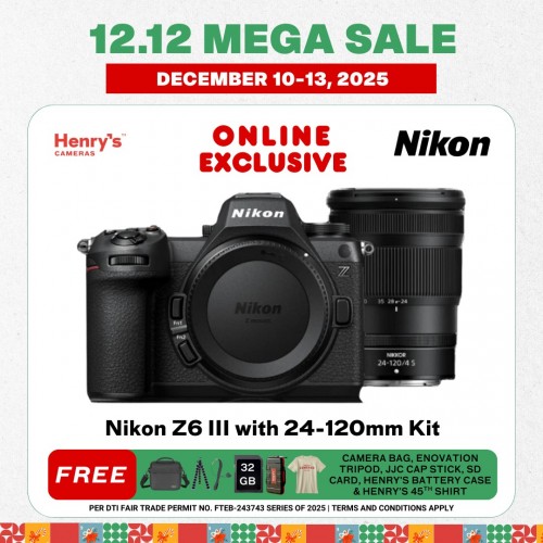 Nikon Z6 III with 24-120mm Kit Nikon Z6 III with 24-120mm Kit
