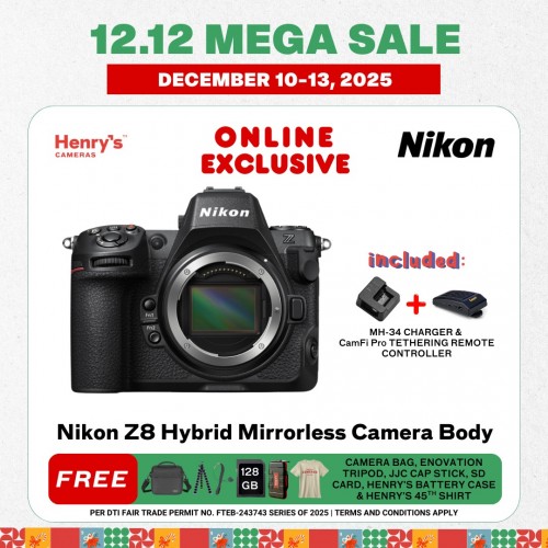 Nikon Z8 Hybrid Mirrorless Camera Body