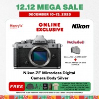 Nikon ZF Mirrorless Digital Camera Body Silver 