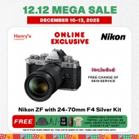 Nikon ZF with 24-70mm F4 Silver Kit
