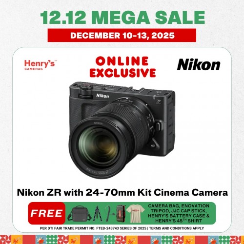 Nikon ZR with 24-70mm Kit Cinema Camera