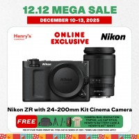 Nikon ZR with 24-200mm Kit Cinema Camera