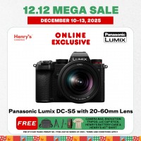 Panasonic Lumix DC-S5 Mirrorless Digital Camera with 20-60mm Lens