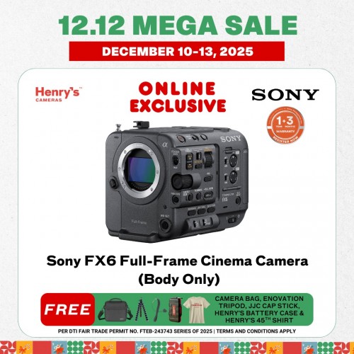 Sony FX6 Full-Frame Cinema Camera (Body Only) Sony FX6 Full-Frame Cinema Camera (Body Only)