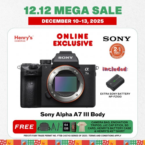 Sony Alpha A7 III Body Sony Alpha A7 III Body