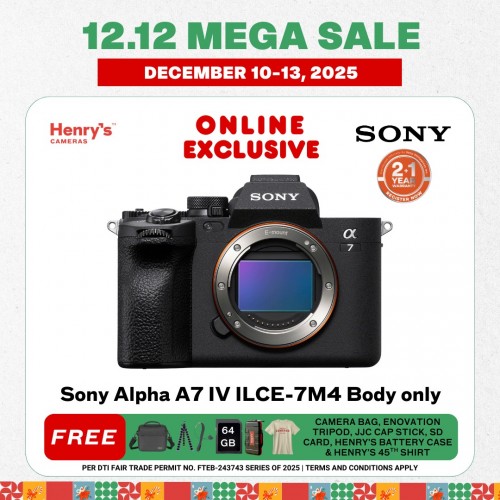 Sony Alpha A7 IV ILCE-7M4 Body only