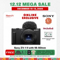 Sony ZV-1 II with 18-50mm