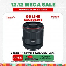 Canon RF 50mm F1.2L USM Lens - PRE-ORDER