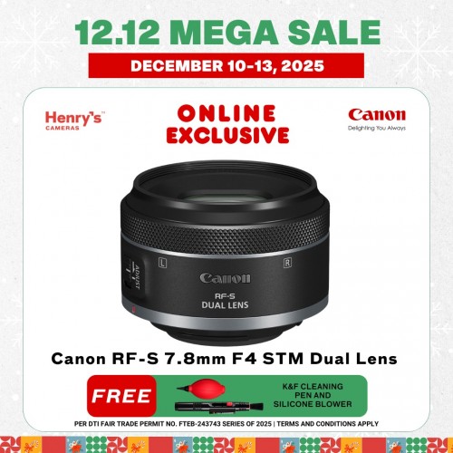 Canon RF-S 7.8mm F4 STM Dual Lens Canon RF-S 7.8mm F4 STM Dual Lens