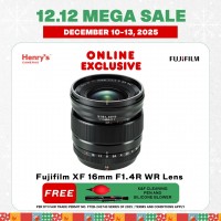 Fujifilm XF 16mm F1.4R WR Lens