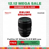 Fujifilm XF 50mm F1.0 R WR Lens