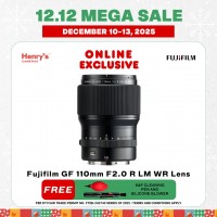 Fujifilm GF 110mm F2.0 R LM WR Lens